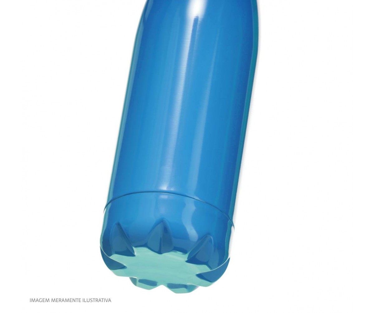 Garrafa de Aço Inox 750ml Personalizada Azul